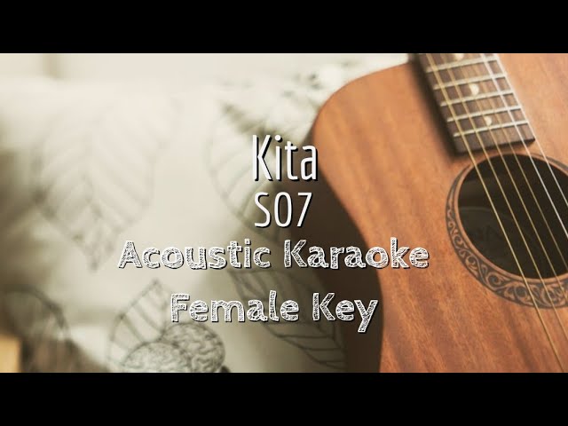 Kita - Sheila On 7 - Acoustic Karaoke (Female Key) class=
