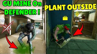Defenders Gadget Activates On Teammates | Planting In The Hallway of NEW Border - Rainbow Six Siege