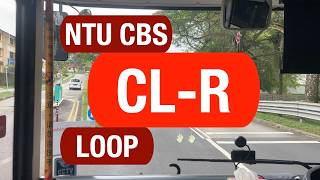 NTU Campus Bus Shuttle CL-R (Campus Loop - Red) | Bus Service Route Visual