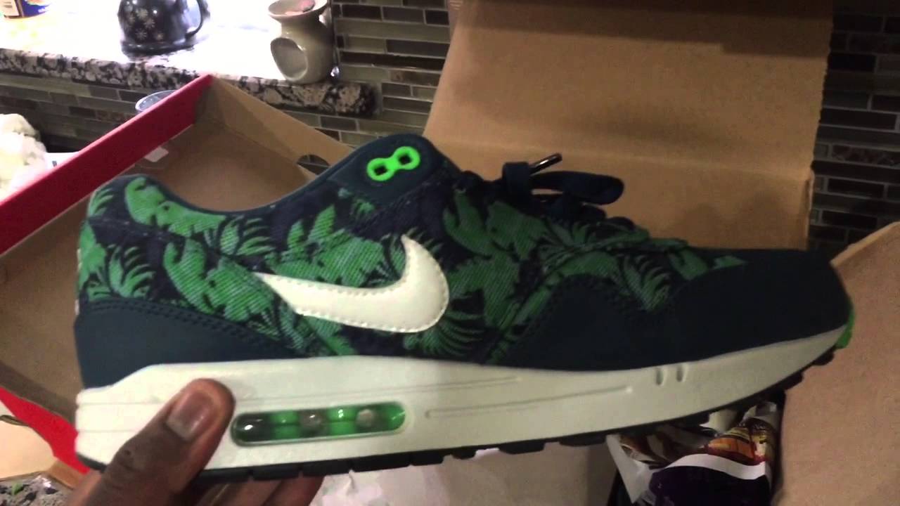 air max 1 gpx floral green