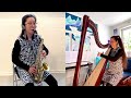 The autumn leaves by joseph kosma harp arr ailie robertson  saxophone and harp  season 3