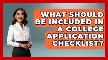 What Should Be Included in a College Application Checklist? | Senior Year Strategies News