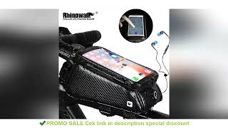 Rhinowalk MTB Bicycle Bike Bag Rainproof Touch Screen Cycling Top Front Tube Frame Bags 5.8/6.0 Phon