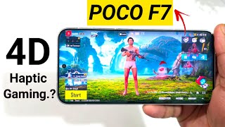 POCO F7 BGMI 4D Haptic Feedback Test 🚀🚀🚀🔥🔥🔥 #pocof7