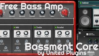 Free Bass Amp - Bassment Core by United Plugins (No Talking)