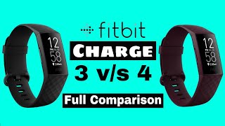 Fitbit Charge 4 vs Charge 3 - Full Comparison