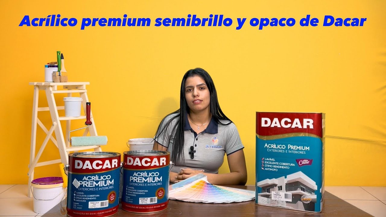 Pintura Acrílica - Dacar (JK Pinturas)