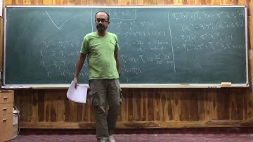 COSMOLOGY: Lecture-27 by Ashoke Sen