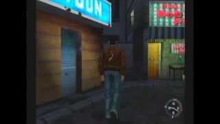 Shenmue - Dobuita At Night - Gameplay - Dreamcast