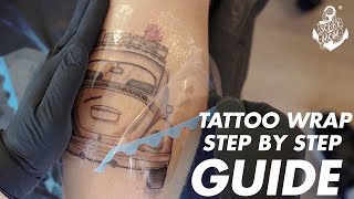 How Long Should You Keep Your Tattoo Wrapped? *Cling vs Tattoo Film* |  Sorry Mom - YouTube