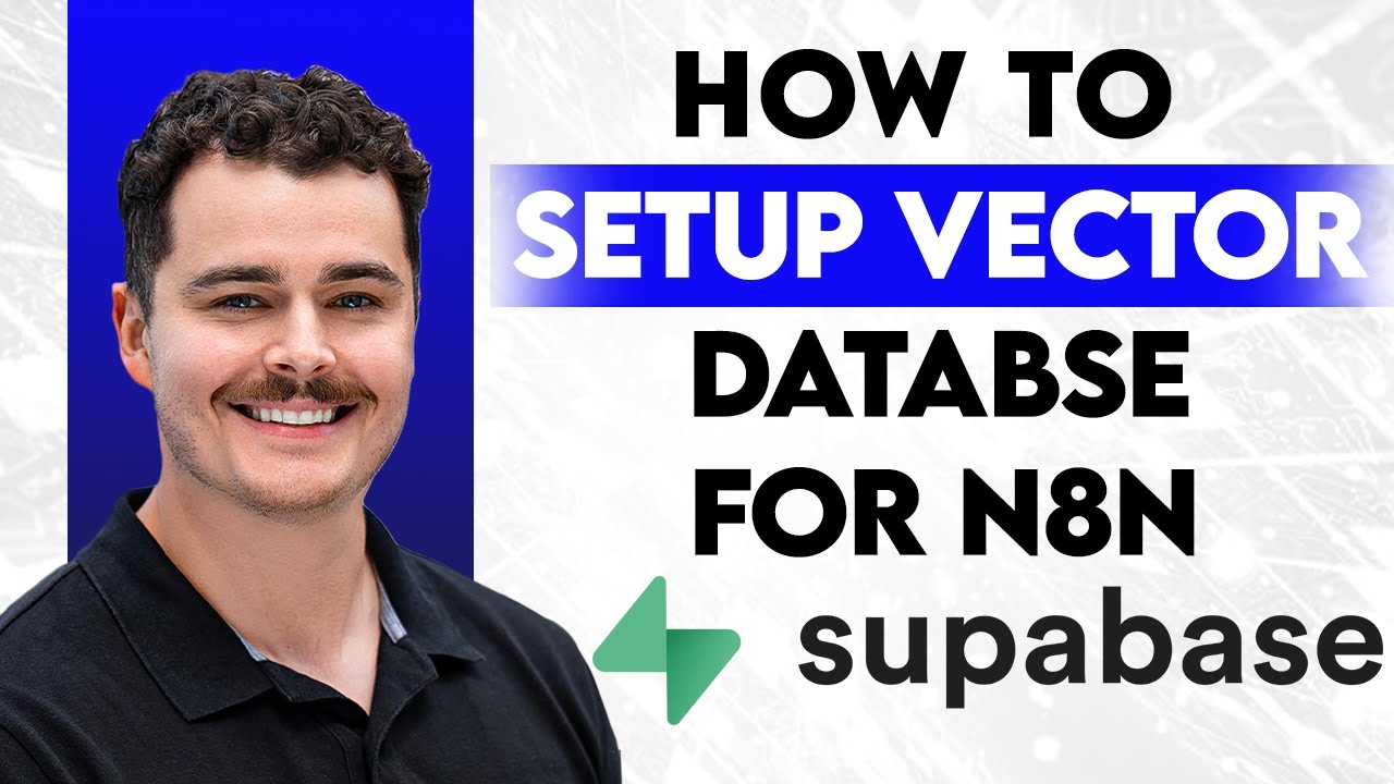 How To Set Up A Supabase Vector Database For N8N [2026 Guide] - YouTube