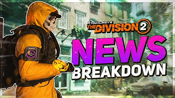 *FULL NEWS BREAKDOWN* NEW Striker & Smart Cover Blueprints & NEW UPGRADES to enjoy! - The Division 2