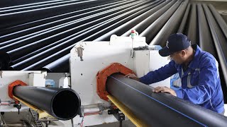 HOW? Amazing Process of Production of HDPE pipes | Pipe Production Line