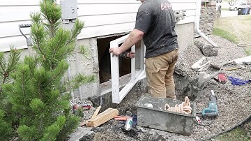 CanWest Concrete Window Installation 1
