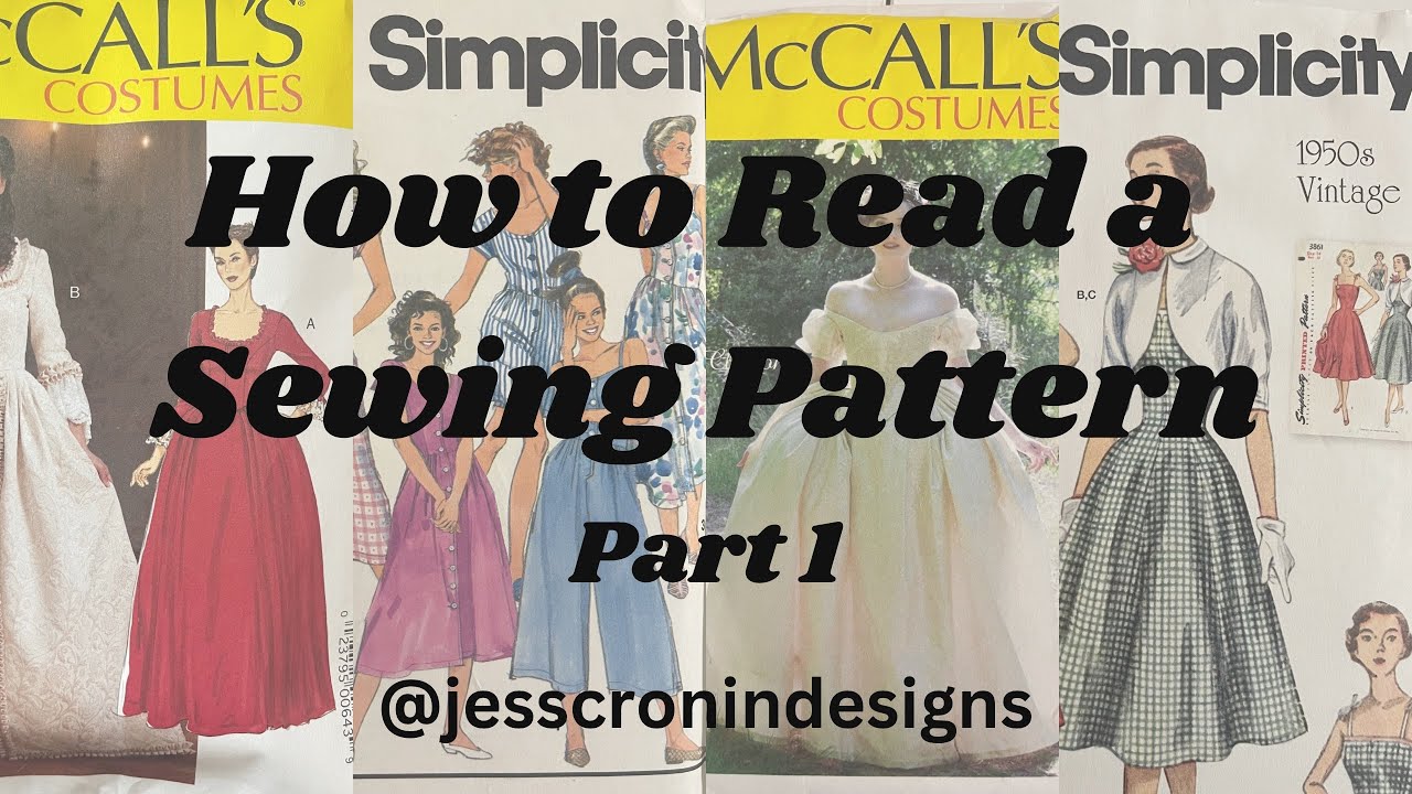 How to Read a Sewing Pattern - Part 1 - YouTube