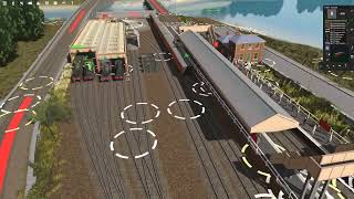 How To Build A Route in Trainz Railroad Simulator 22 Episode 7: Placing Engines &  Rolling Stock