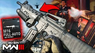 FULL-AUTO M16 Loadout - Tony Montana M16 from Scarface Gunplay Modern Warfare 3 Multiplayer Gameplay