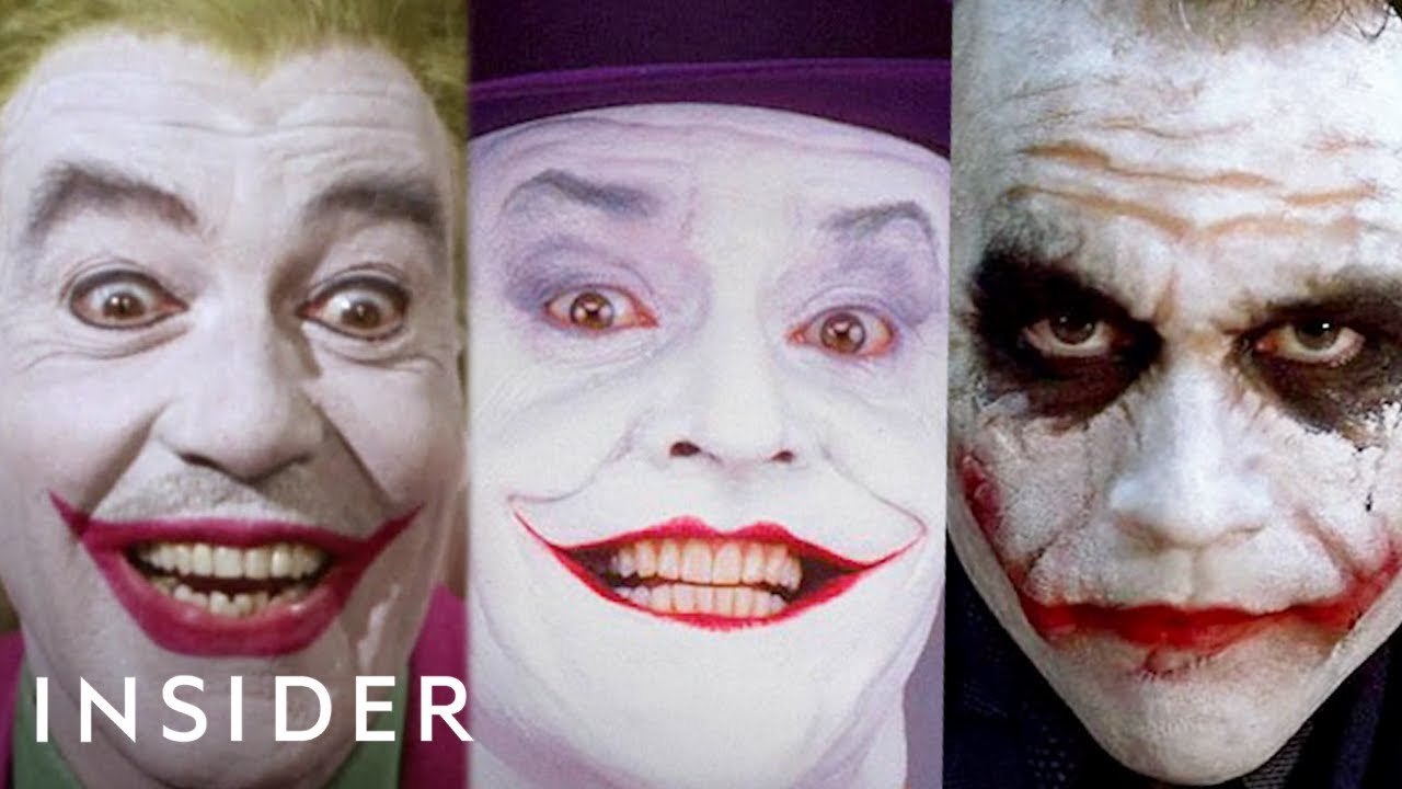 The Evolution Of Joker Over Time | The Art Of Film - YouTube