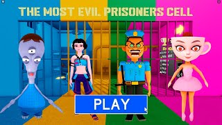 ALIEN VS ZOEY VS POLICE COP VS BALLERINA CAPPUCCINA? OBBY Full Gameplay #roblox