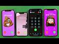 IPhone Xr IPhone 13mini IPhone 16 IPhone 11 Incoming Call Facetime Outgoing Call
