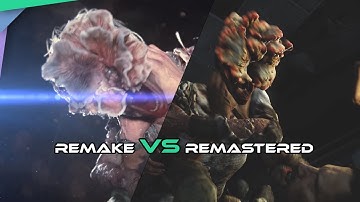 The Last of Us Part 1 Announce Trailer vs Remastered Comparison