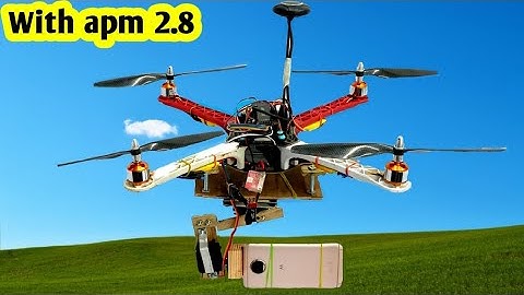 How to make a drone with apm 2.8 flight controller and gimbal and GPS | Drone camera with apm 2.8