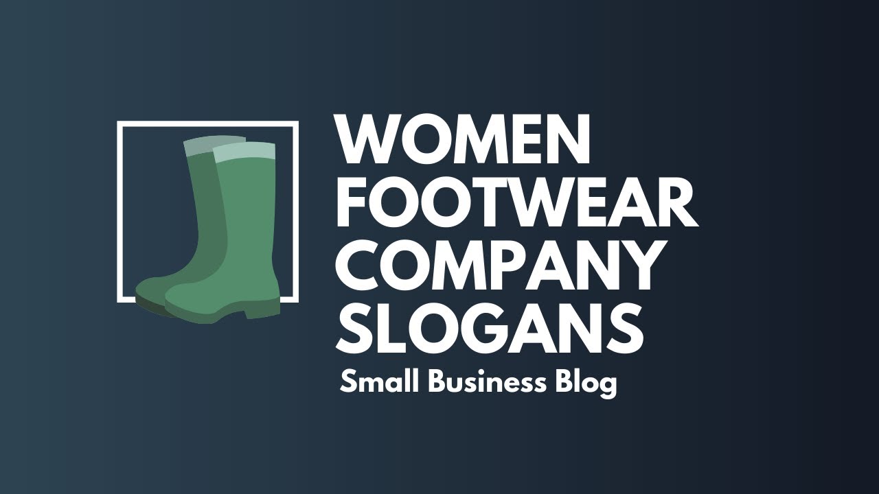 Best Women Footwear Company Slogans & Taglines YouTube