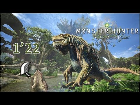 MHW Beta Great Jagras (ドスジャグラス) 1'22''983 GS