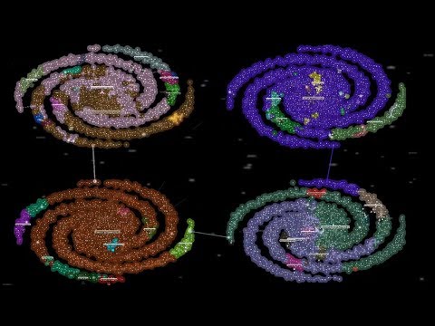 Galimulator 5000 Stars Galaxies 4 Timelapse AI Only