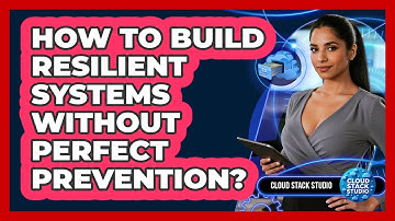 How To Build Resilient Systems Without Perfect Prevention?