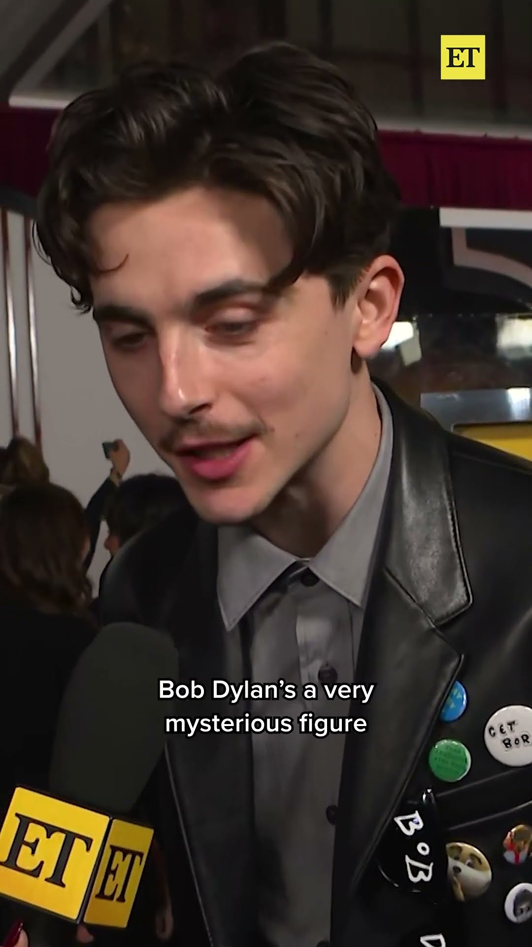 Timothée Chalamet Reacts to Bob Dylan's Praise In 'A Complete Unknown’ #timotheechalamet #bobdylan