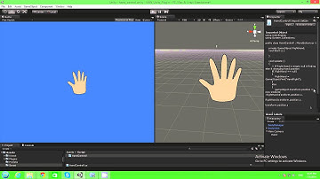KinectV2 Unity 3D Hand Control Tutorial 1