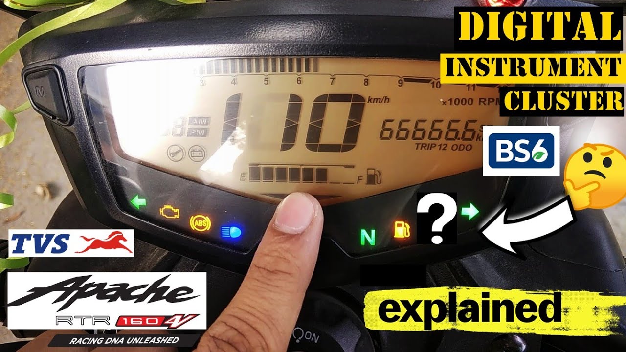 How To Set Meter Console Of Tvs Apache Rtr 160 4v Bs4 And Bs6 अप च 160 4व क म टर क स स ट कर Youtube How To Set Meter Console Of Tvs Apache Rtr 160 4v Bs4 And Bs6 अप च 160 4व क म टर क स स ट कर Youtube