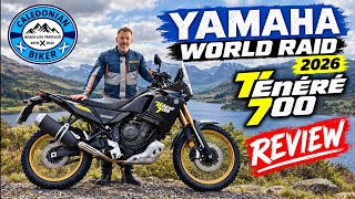 REVIEW 2026 Yamaha Tenere 700 World Raid Motorcycle #adventure #enduro #motorbike #bikelife #newbike