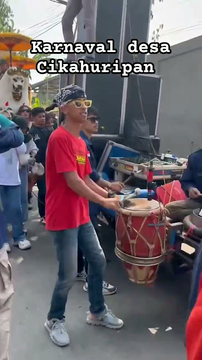 karnaval desa Cikahuripan #karnaval #bajidoran #sisingaan #lembang #shorts #fyp