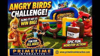 Angry birds inflatable game screenshot 3