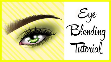 EYE BLENDING TUTORIAL PT. 1 | MEDIBANG PAINT PRO | JBW_ART!