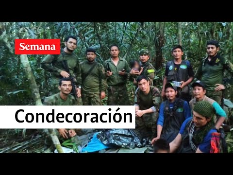 Petro condecora a militares de la Operación Esperanza