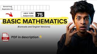 2nd PUC Basic Math Important Questions 2025-26 Exam | Paper Out Series