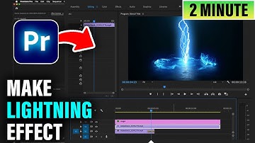 How to make lightning effect in premiere pro (Quick & Easy)