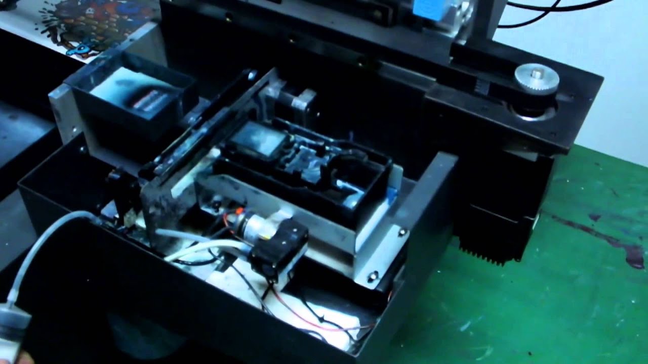 MT-FP4060-UV Direct printing machine operation instruction