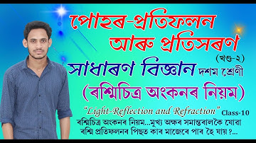 পোহৰ:প্ৰতিফলন আৰু প্ৰতিসৰণ [খণ্ড-২],দশম শ্ৰেণী..Light: Reflection and Refraction(Part-II)..Class 10