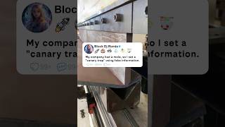 My company had a mole, so I set a "canary trap" using fake information. #shorts #story #reddit