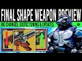 Destiny 2 huge weapons preview new exotic weapon buffs exotic tuning perk updates catalysts