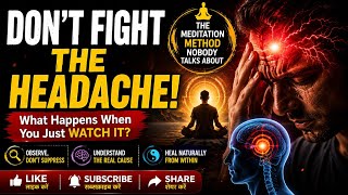 Headache relief in minute/ guided meditation