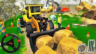 Off Road Excavator Simulator Mountain Cutter 3D - Android GamePlay screenshot 2