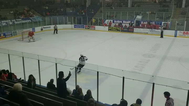 #10 Christian Reardon shootout goal Amherst Ramble...