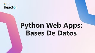 Python Web Apps: Bases de datos