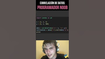 Calcula Correlación en Python: pandas vs. statistics.correlation