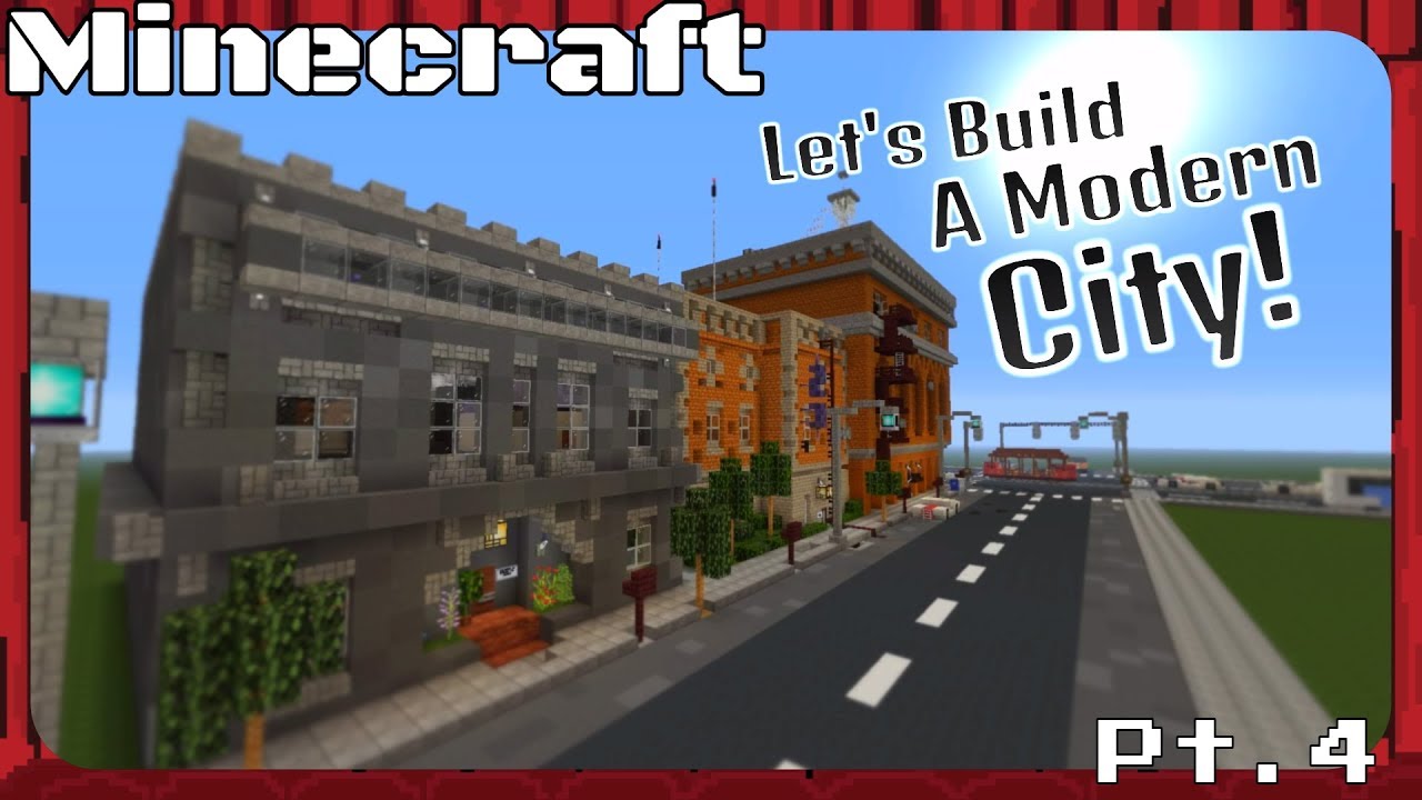 Atlas S1: E4 -Minecraft Let's Build A Modern City!!